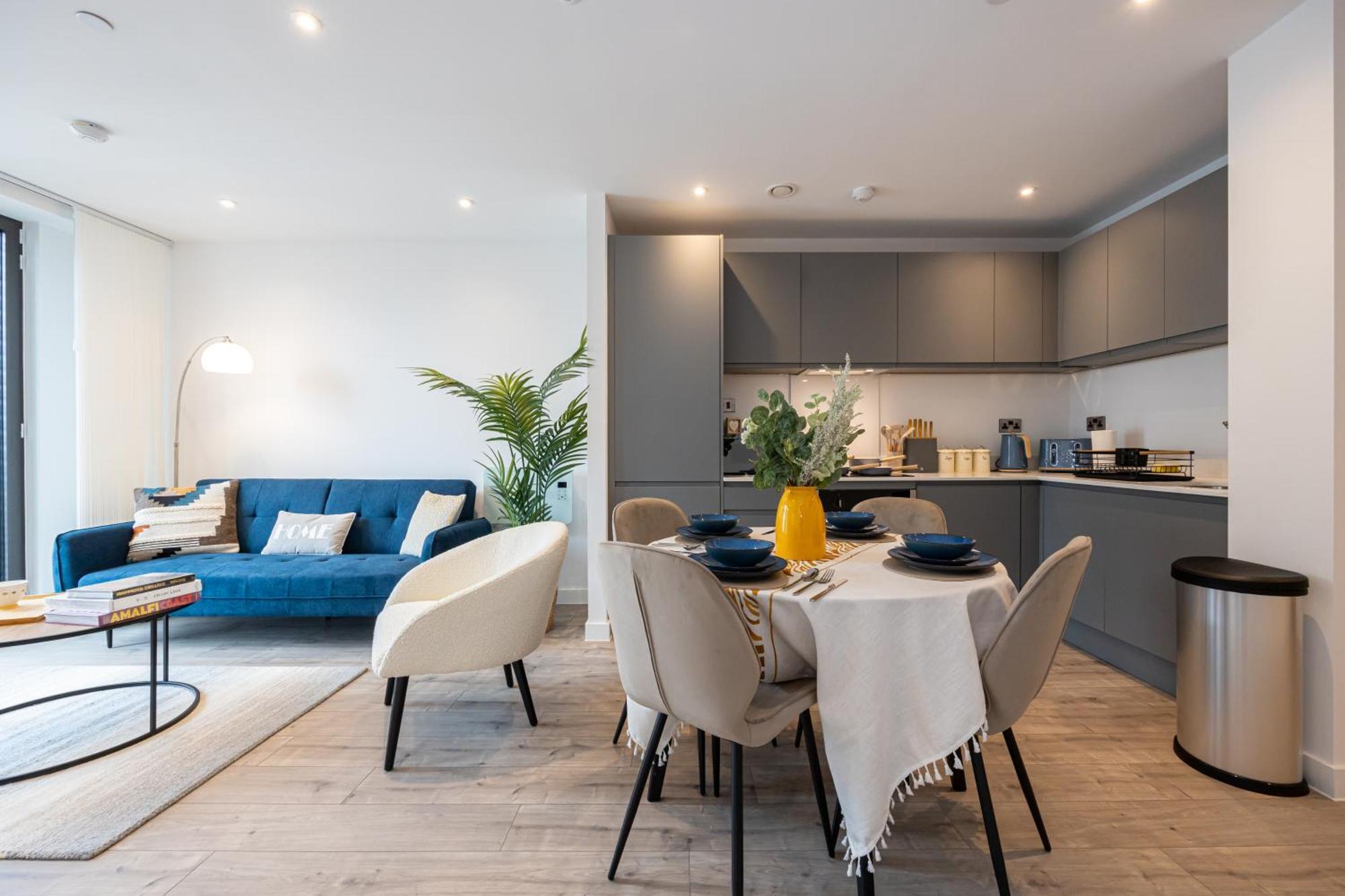 City Center Ultra-Luxe 2Bed Villa Amalfi Manchester Eksteriør bilde